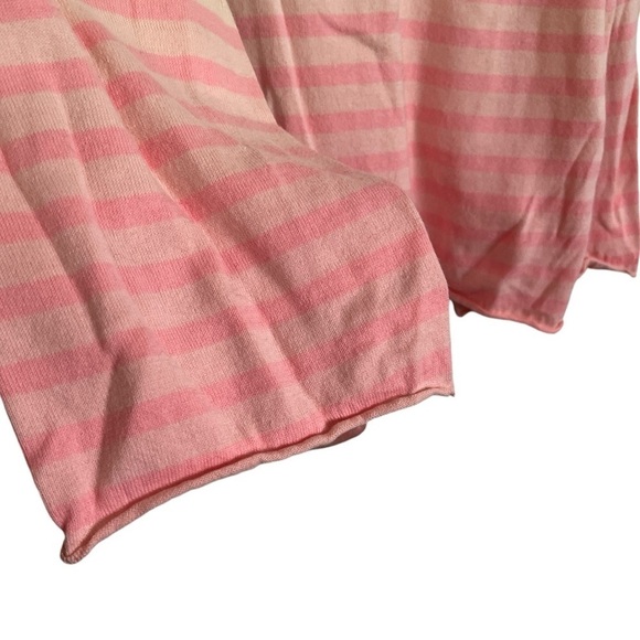 J. Crew pink ombré cotton sweater size L EUC C-7 - Picture 3 of 5